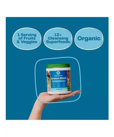 Amazing Grass Alkalize & Detox to reduce acidity and eliminate toxins - Buy Online on GoSupps.com