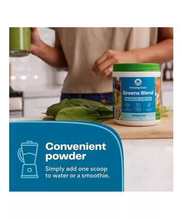 Amazing Grass Alkalize & Detox to reduce acidity and eliminate toxins - Buy Online on GoSupps.com
