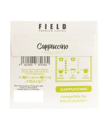 Field Dolce Gusto Cappuccino Lungo capsule coffee set 32pcs - Buy Online on GoSupps.com