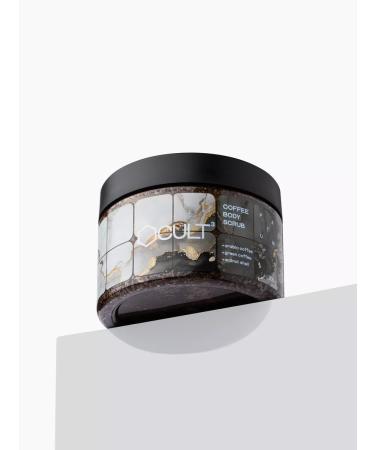 CULT3 Hot coffee body scrub anti -cellulite with oils - Buy Online on GoSupps.com