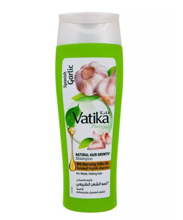 Dabur Vatika shampoo for brittle and dropping hair garlic 400 ml - Buy Online on GoSupps.com