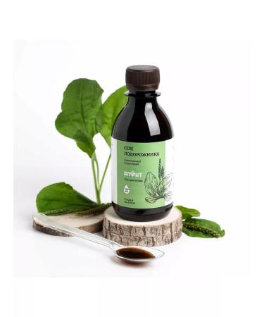 ALFIT Plantain juice on Jerusalem artichoke syrup 200 ml - Buy Online on GoSupps.com