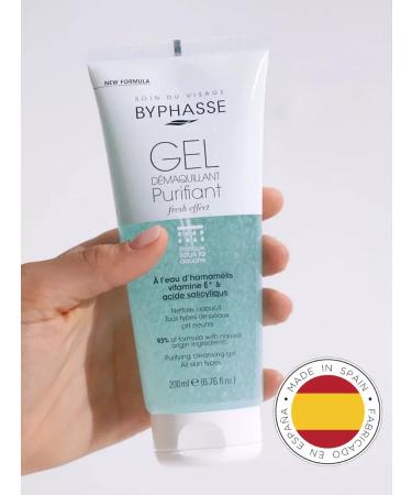 Byphasse Face washing gel with salicylic acid purification of pores - Buy Online on GoSupps.com