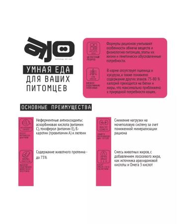 AJO Ayo Skin & Hair for cats with salmon and turkey 1.5 kg - Buy Online on GoSupps.com