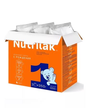 Nutrilak Dry baby milk 1 0-6 m 1050g 2pcs - Buy Online on GoSupps.com