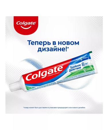 COLGATE Tailstone Triple effect natural mint 150ml 6pcs - Buy Online on GoSupps.com