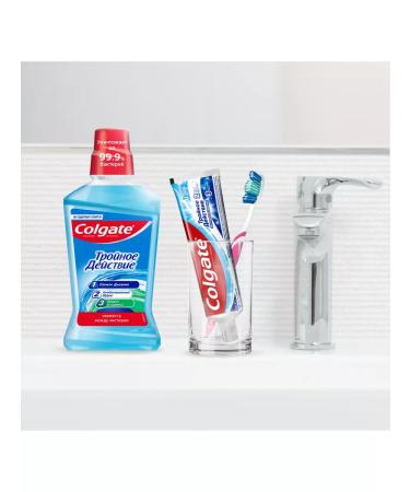 COLGATE Tooth pasta Triple action Extra whitening 100ml 4pcs - Buy Online on GoSupps.com