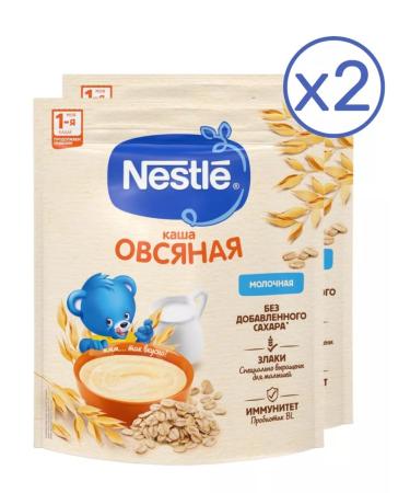 Nestle Porridge milk nursery oatmeal 200 g 2 pcs