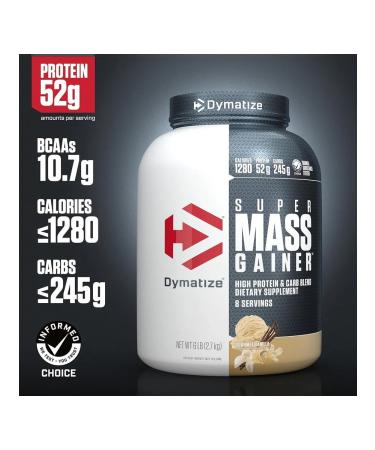 Dymatize Super Mass Gainer Heiner with creatine for gaining mass 2700 g - Buy Online on GoSupps.com