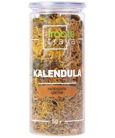 iROOTS TRAVA Calendula flowers dry flowers gift tea herbal tea - Buy Online on GoSupps.com