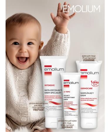 Emolium Moisturizing face 75 ml - Buy Online on GoSupps.com