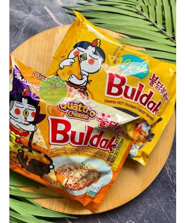 samyang Korean noodles of quick cooking cheese and 4 cheese - Buy Online on GoSupps.com