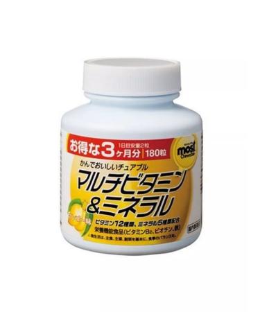 Orihiro Multivitamins and minerals with the taste of mango 180 table. Japan