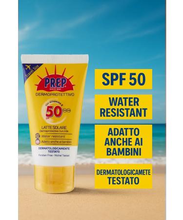 PREP Sunny milk for the face and body SPF 50 - Buy Online on GoSupps.com