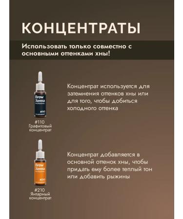 BROWXENNA Hnna for eyebrows Professional set of brown -haired - Buy Online on GoSupps.com