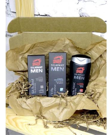 silapant A set of male cosmetics with pantogematogen No. 11 (3 funds)