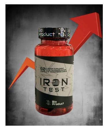 IRON TEST ORIGINAL (60Caps) - Buy Online on GoSupps.com