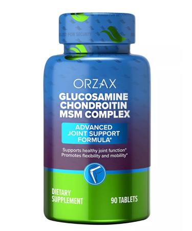 ORZAX Glucosamine chondroitin vitamins for the joints of the peptides - Buy Online on GoSupps.com
