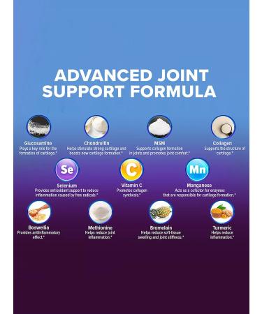 ORZAX Glucosamine chondroitin vitamins for the joints of the peptides - Buy Online on GoSupps.com