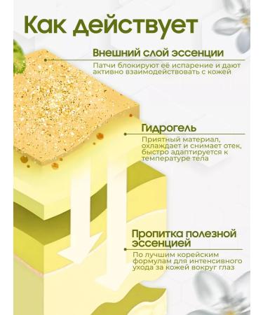 Koelf Hydrogel patches under the eyes of edema and dark circles - Buy Online on GoSupps.com