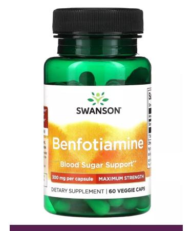 Nature's Way Benfotiamine USA American vitamins