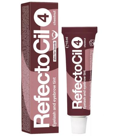 RefectoCil 4 chestnut-paint for eyebrows and eyelashes 15 ml