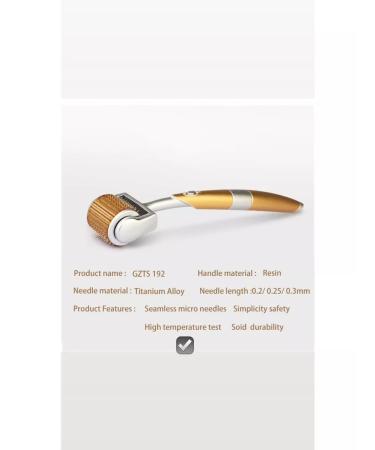 Royal start Mesoroller for the face and growth of hair and beard 0.3 mm - Buy Online on GoSupps.com