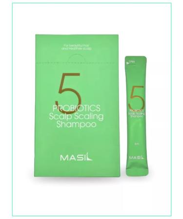 MASIL Deep cleaning shampoo with probiotics 8 ml * 20 pcs - Buy Online on GoSupps.com
