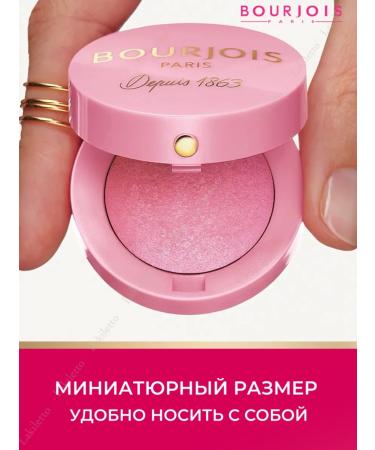 Bourjois Blusher blush tone 03 satin - Buy Online on GoSupps.com