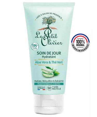 Le Petit Olivier Moisturizing face cream Aloe Vera 50ml - Buy Online on GoSupps.com