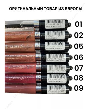 Bourjois Gloss Fabuleux lip gloss - Buy Online on GoSupps.com