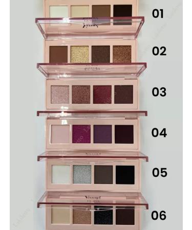 PUPA Palette of eye shadow Vamp! 4 Eyeshadows Palette 03 Sparkle - Buy Online on GoSupps.com