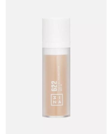 3ina Tonal base SPF 15 shade 622 mines 30 ml