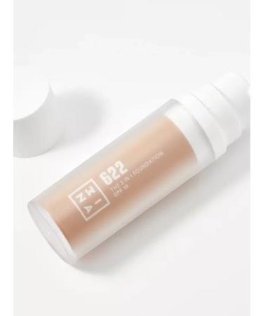 3ina Tonal base SPF 15 shade 622 mines 30 ml - Buy Online on GoSupps.com