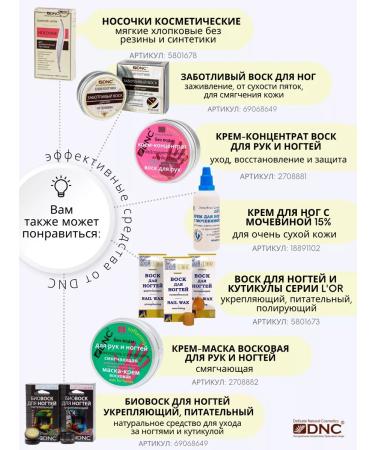 DNC Waxing for nails and hands set - Buy Online on GoSupps.com