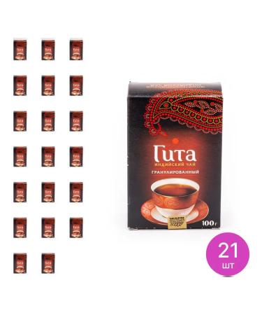 Gita Tea granular Indian black 100g 21 pcs
