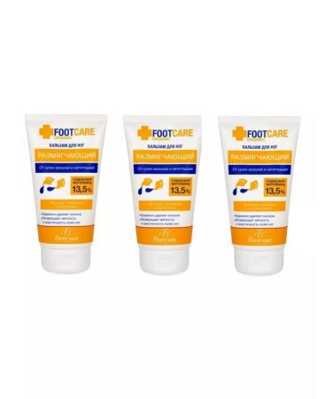 Floresan Organic Foot Care Leg Balm 150ml 3pcs