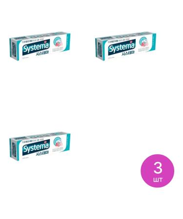 LION System toothpaste with the aroma of jasmine and mint 120g 3 pcs
