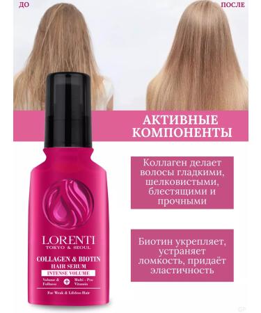LORENTI Hair for hair nutrient collagen & biotin - Buy Online on GoSupps.com