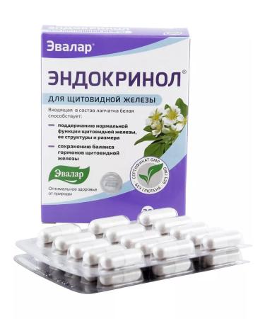 Evalar Endocrinol 30 capsules - Buy Online on GoSupps.com