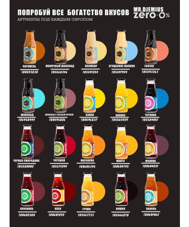 MR DJEMIUS ZERO Low -calorie raspberry syrup without sugar 330 g - Buy Online on GoSupps.com