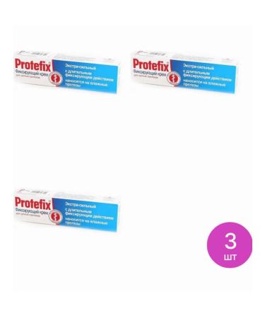 Protefix Cream for fixing dentures of extracellous 20 ml 20 ml 3 pcs