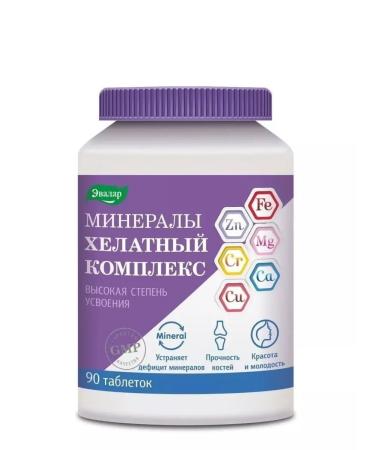 Evalar Minerals HELET COMPLE COMPLE 90 tablets
