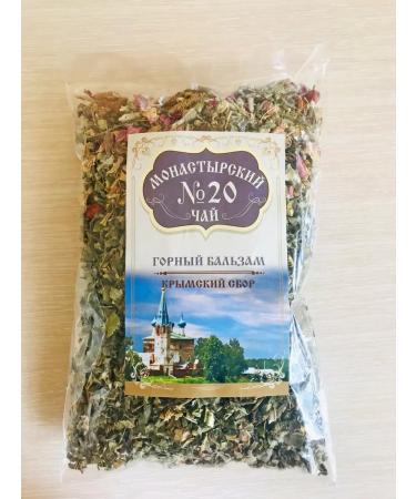 Crimean collection Monastery herbal tea No. 20 Mountain balm from cough - Buy Online on GoSupps.com