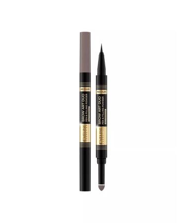 Eveline Cosmetics Waterproof marker and eyebrow powder tone 02