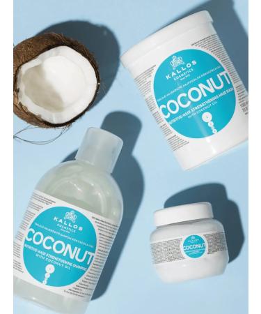 Kallos Cosmetics A set of 2 pieces of shampoo to strengthen hair - Buy Online on GoSupps.com