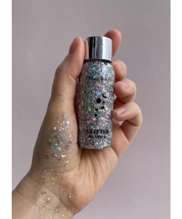 SAF7 Glitter gel shutters for the face and hair - Buy Online on GoSupps.com