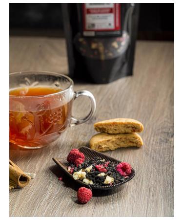 S&N SNacks Black tea with raspberries and cinnamon gift - Buy Online on GoSupps.com
