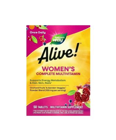Nature's Way Alive! Complex of multivitamins for women Women's Energy