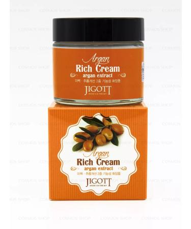 Jigott Facial cream with argan oil nutrient Korea - Buy Online on GoSupps.com